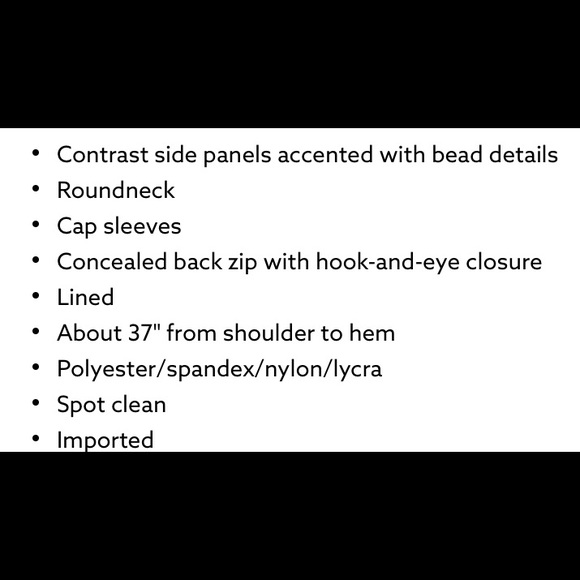 Xscape Navy/Nude Cap Sleeve Sheath Mid dress.Sz.12 - Picture 6 of 7